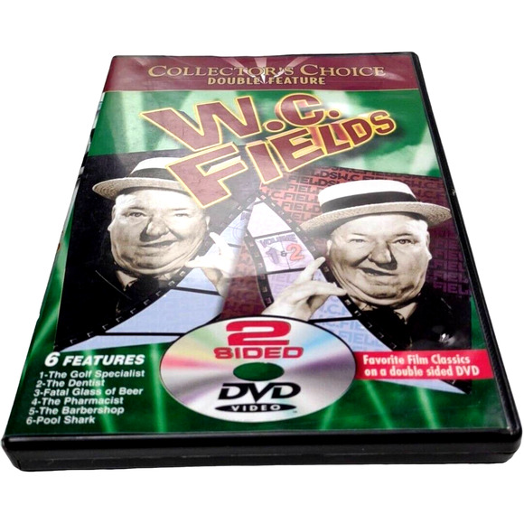 W.C. Fields Vintage Collector's Choice Dvd 1999 Double Feature Movie Collectible - Picture 6 of 6